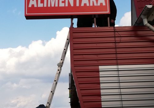 Light Box ”Alimentara”
