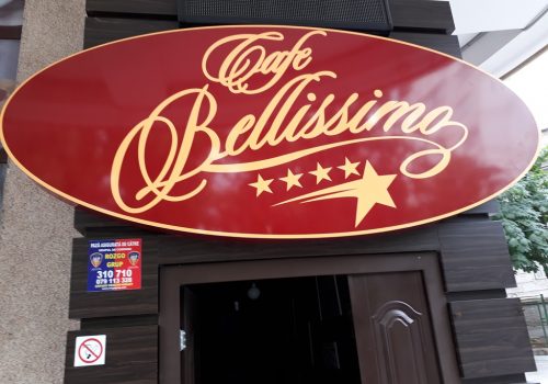 Light Box ”Cafe Belissimo”