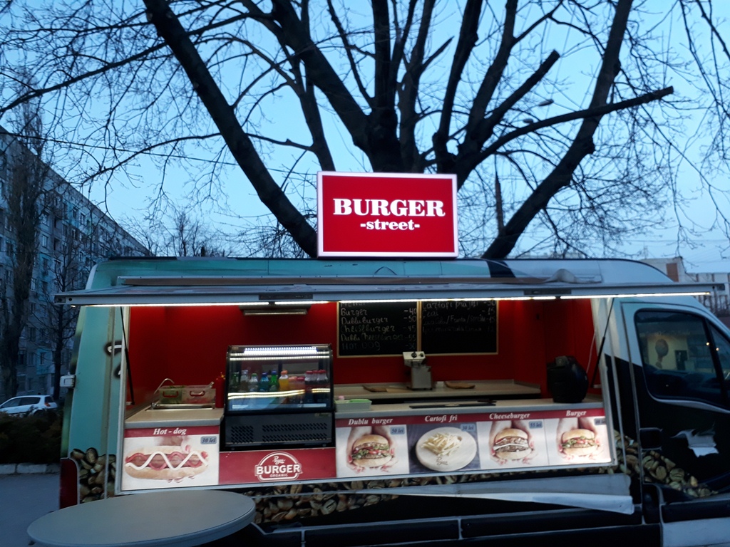 Light Box ”Burger Street” 4