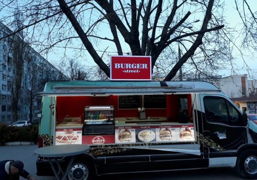 Light Box ”Burger Street”