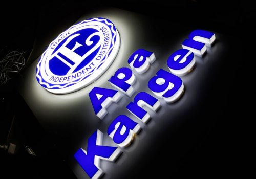Litere Iluminate ”Apa Kangen”
