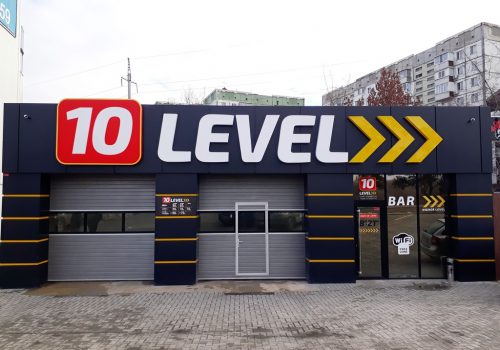 Litere Iluminate ”10 LEVEL”